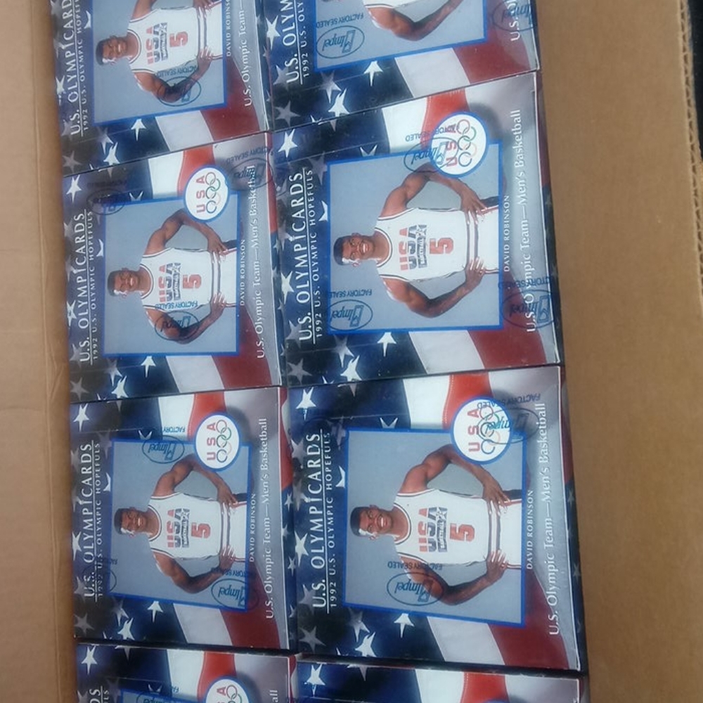 US Olympic's collectors cards G1
